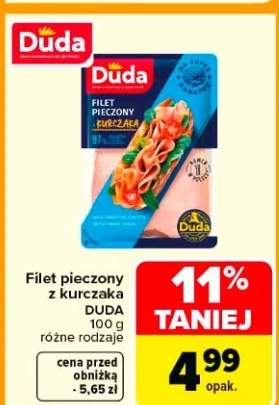 Filet pieczony z kurczaka różne rodzaje