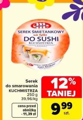 Serek śmietankowy do sushi
