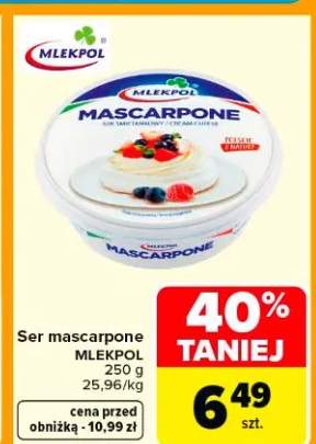 Ser mascarpone