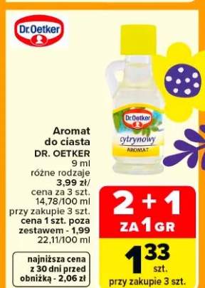 Aromat cytrynowy do ciasta