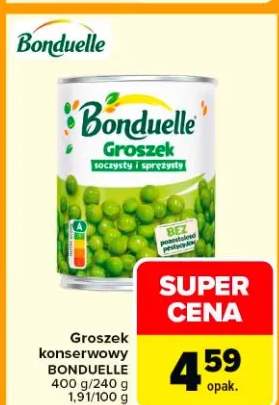 Groszek konserwowy soczysty i sprężysty