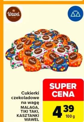 Cukierki czekoladowe na wagę Malaga