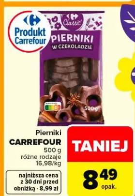 Pierniki w czekoladzie różne rodzaje