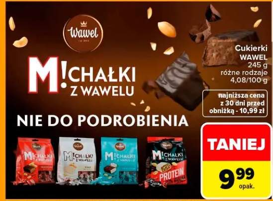 Michałki z Wawelu różne rodzaje