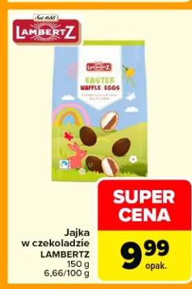 Jajka w czekoladzie Easter Waffle Eggs