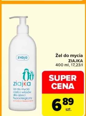 Żel do mycia ciała i włosów dla dzieci hypoalergiczny