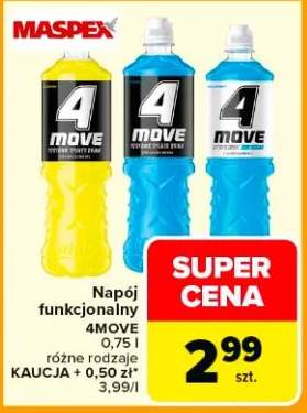 Napój funkcjonalny różne rodzaje