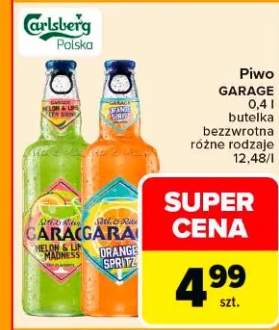 Piwo Garage różne rodzaje