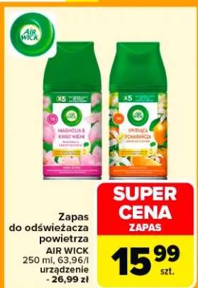 Zapas do odświeżacza powietrza magnolia & kwiat wiśni