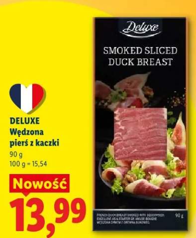 pierś kaczki pieczona