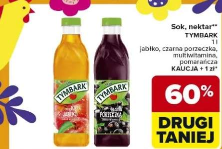 Sok, nektar jabłko, czarna porzeczka, multwitamina, pomarańcza