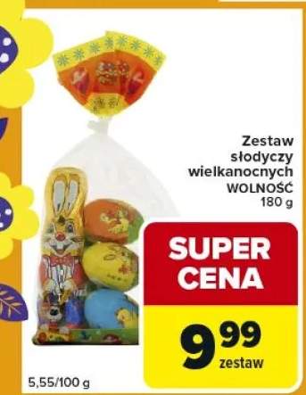 Zestaw słodyczy wielkanocnych