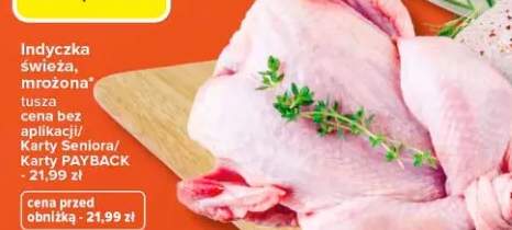 Indyczka świeża, mrożona tusza