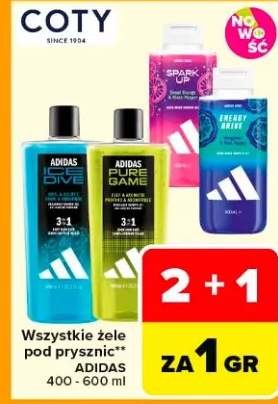 Żel pod prysznic Adidas Ice Dive 3in1