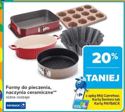 Formy do pieczenia, naczynia ceramiczne