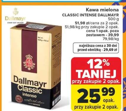 Kawa mielona Classic Intense