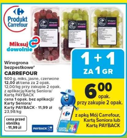 Winogrona bezpestkowe