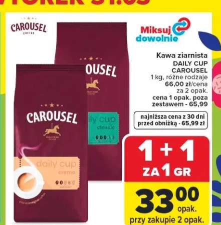 Kawa ziarnista Daily Cup