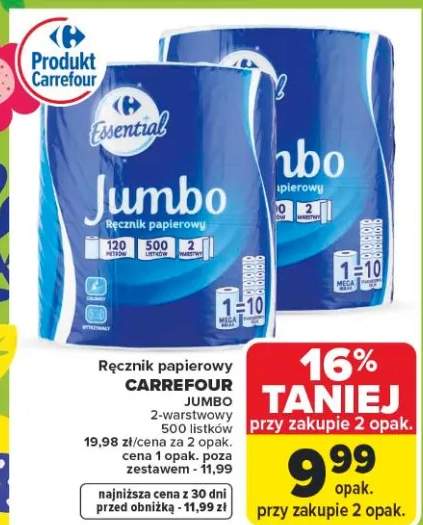 Ręcznik papierowy Jumbo