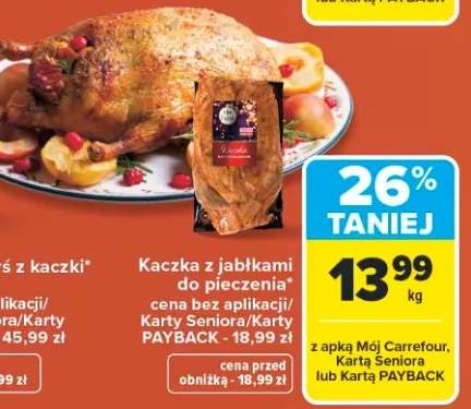 Kaczka z jabłkami do pieczenia