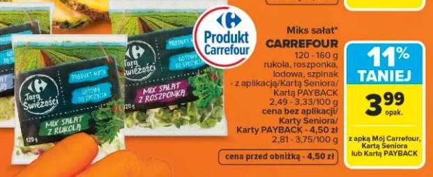 Miks sałat - rukola, roszponka, lodowiec, szpinak