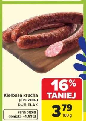 Kiełbasa krucha pieczona