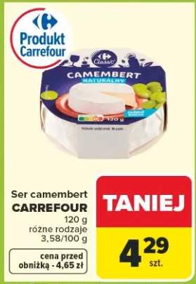 Ser camembert naturalny