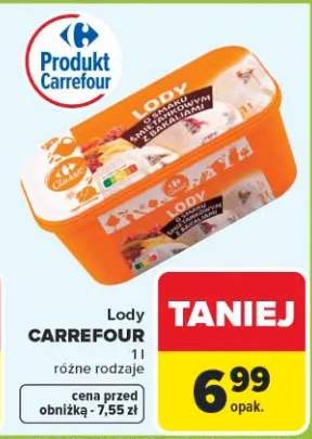 Lody różne rodzaje