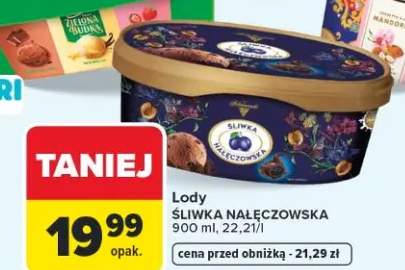 Lody śliwka nałęczowska