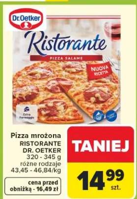Pizza mrożona Ristorante różne rodzaje