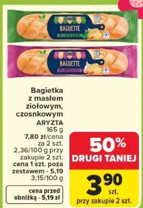 Bagietka z masłem ziołowym