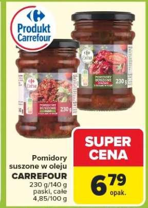 Pomidory suszone w oleju