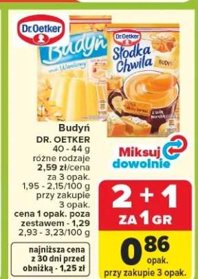 Budyń smak waniliowy