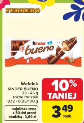 Wafelek bueno różne rodzaje