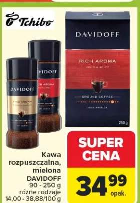 Kawa rozpuszczalna, mielona różne rodzaje