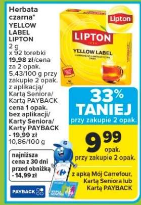 Herbata czarna Yellow Label