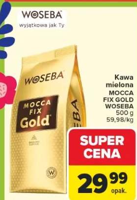 Kawa mielona Mocca Fix Gold
