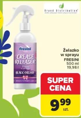Żelazko w sprayu Crease Releaser Black Orchid