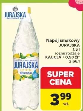 Napój smakowy niegazowany różne rodzaje