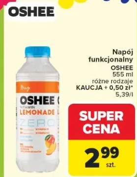 Napój funkcjonalny różne rodzaje