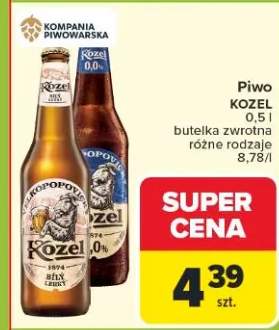 Piwo butelka zwrotna różne rodzaje