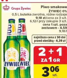 Piwo smakowe 0%