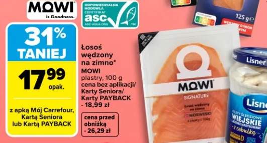 Łosoś wędzony na zimno