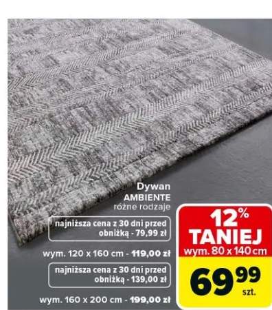 Dywan Ambiente różne rodzaje