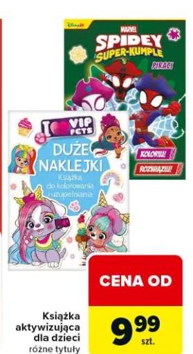 Książka aktywizująca dla dzieci różne tytuły