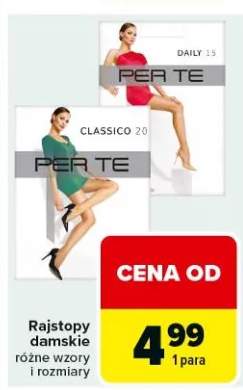 Rajstopy damskie Per Te różne wzory i rozmiary