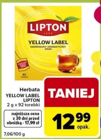 Herbata Yellow Label