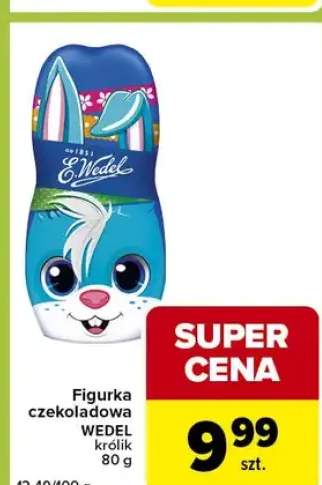 Figurka czekoladowa królik Wedel