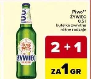 Piwo Żywiec butelka zwrotna różne rodzaje