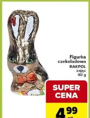 Figurka czekoladowa zając